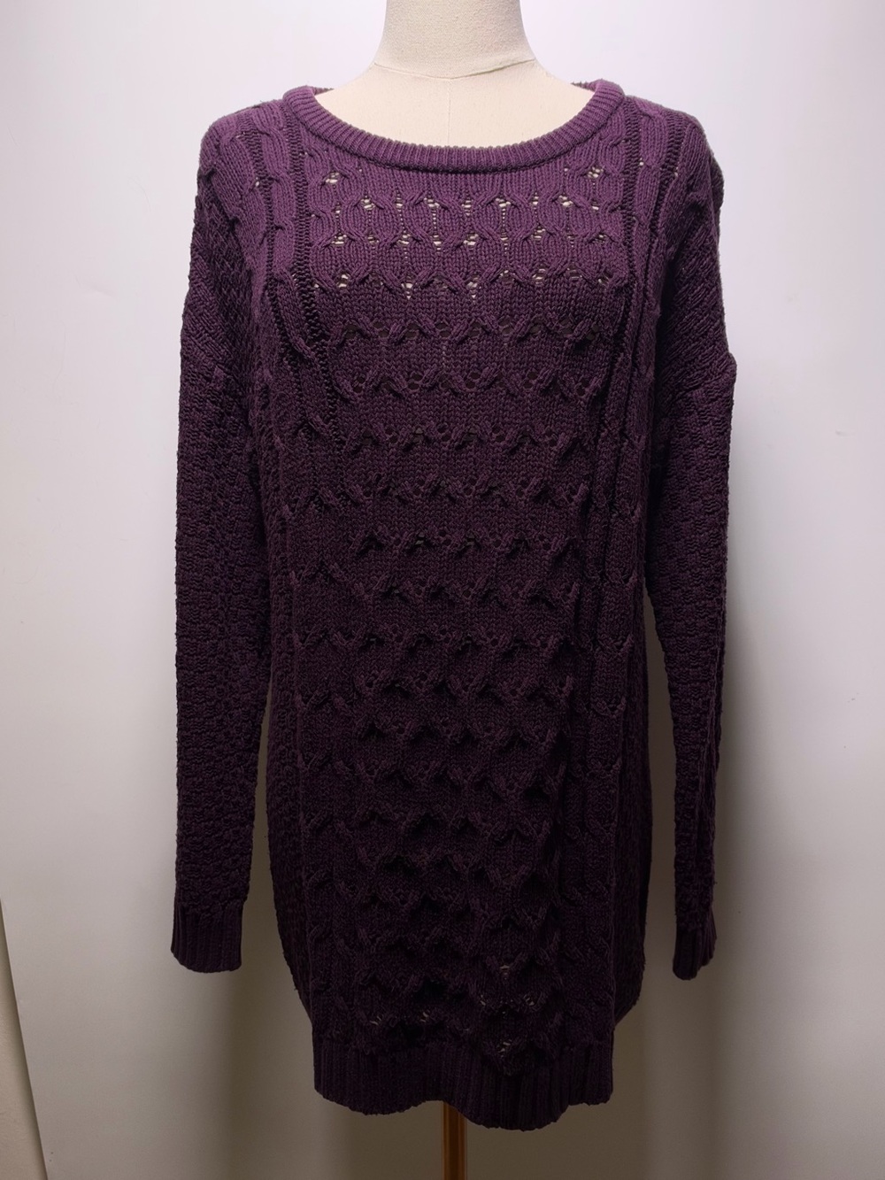 Old Navy Honeycomb Cable Knit Sweater Size M